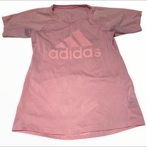 Pink Adidas Athletic Tee